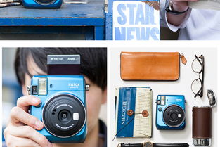 瞬間珍藏，冰晶藍(lán)的溫柔時(shí)光 富士instax mini70 立拍立得體驗(yàn)
