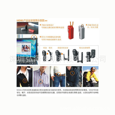 數(shù)碼攝像機-工廠批發(fā)迷你DV相機定制 航拍攝像機 聲控錄像禮品小相機MD80-數(shù).